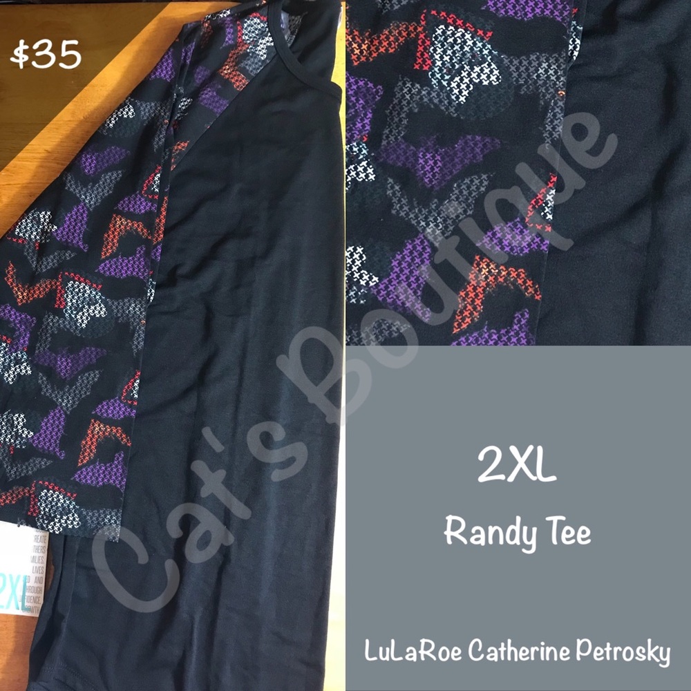 NWT LuLaRoe Halloween 👻 🎃 2XL Randy